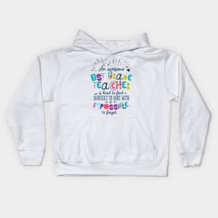 An Awesome 1st Grade Teacher Gift Idea - Impossible to forget Kids Hoodie